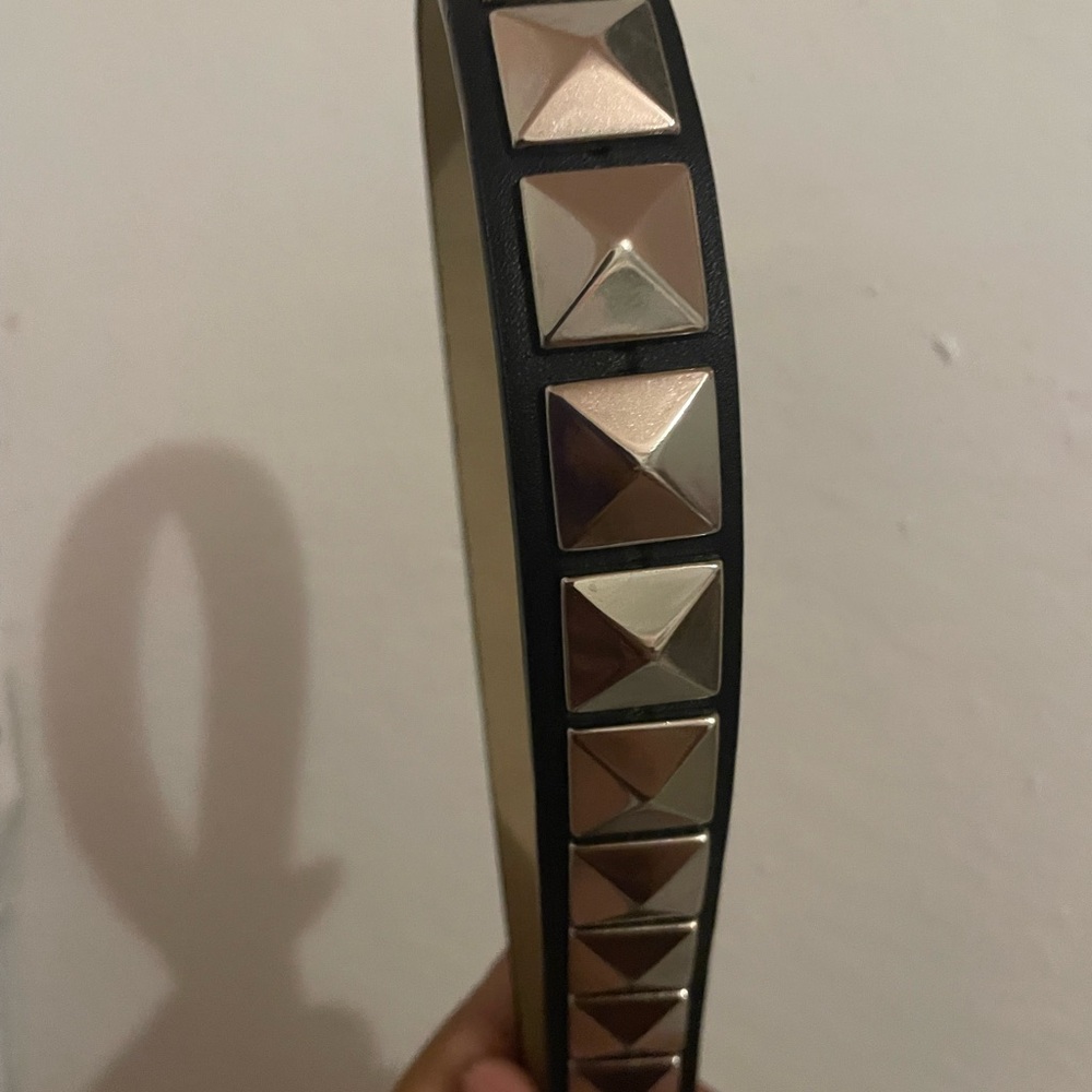 Black Studded Belt - Picture 3 of 5